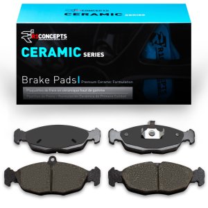 Jaguar Vanden Plas Brake Pads - Rear - R1 Concepts - Ceramic - `94-`10